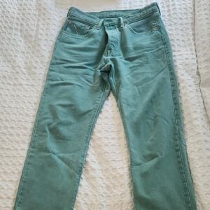 Men's Green Jeans